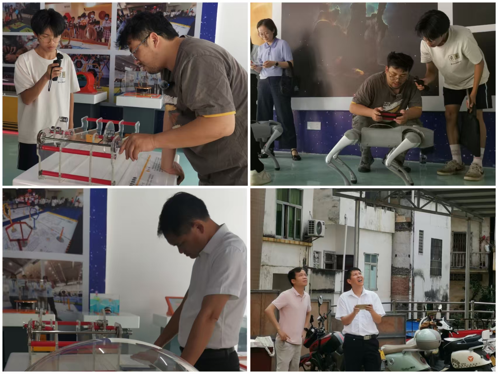 郁南縣中小學(xué)科技教育指導(dǎo)中心成員培訓(xùn)活動開啟，點燃科技教育新火花！拼圖1.jpg